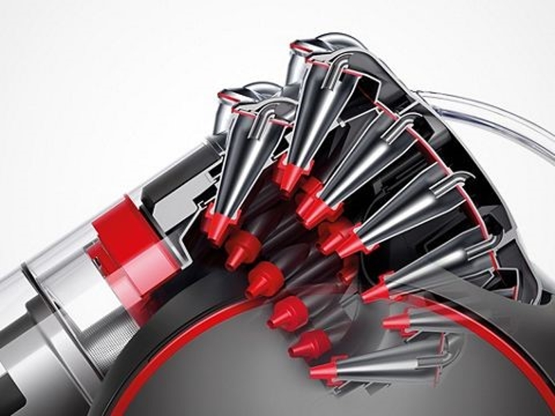 aspirateur traineau sans sac multicyclonique